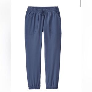 Patagonia Girl’s Foxglen Joggers Blue Grey XL